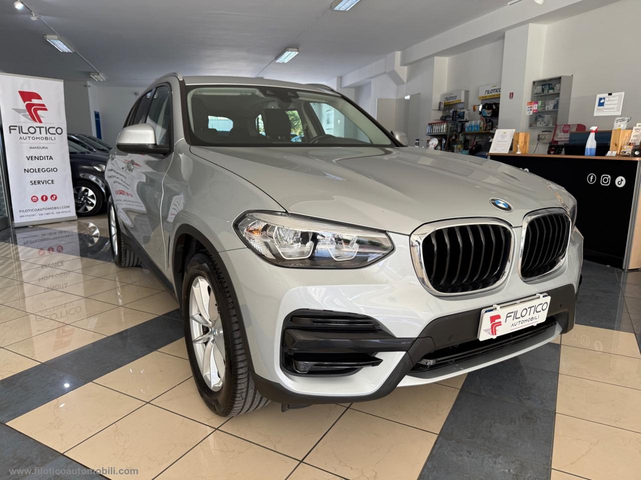 BMW X3 xDrive20d 48V 190CV Business Advantage DIESEL IBRIDO - CARPLAY - KM 84.136