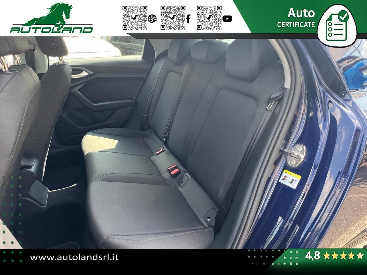 Audi A1 Sportback 30 1.0 tfsi Admired 110cv