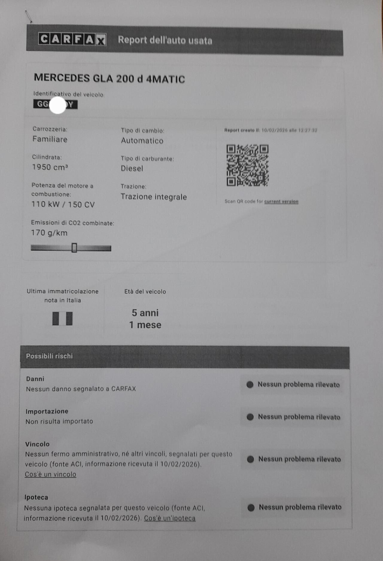 Mercedes-benz GLA 200 d Automatic 4Matic Premium amg