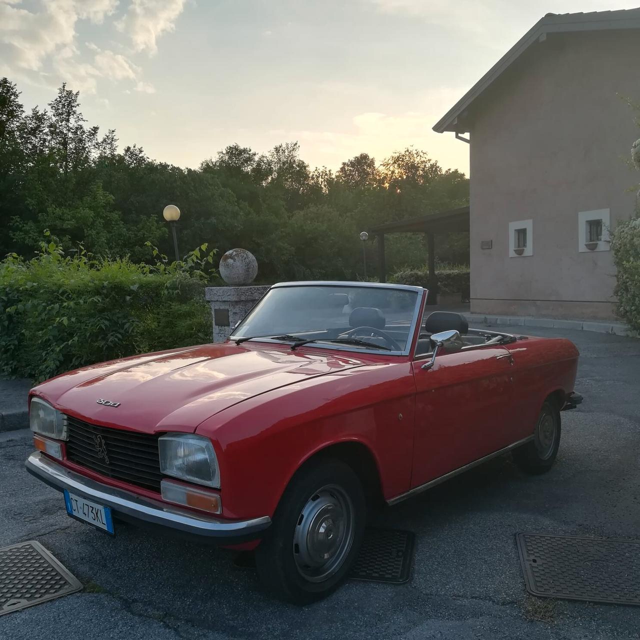 Peugeot 304 cabrio motore revisionato a nuovo