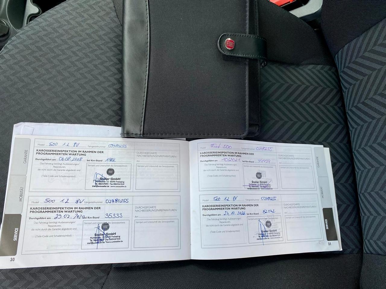 Fiat 500 1.2 MOTORE FIRE -CERTIFICATA FIAT