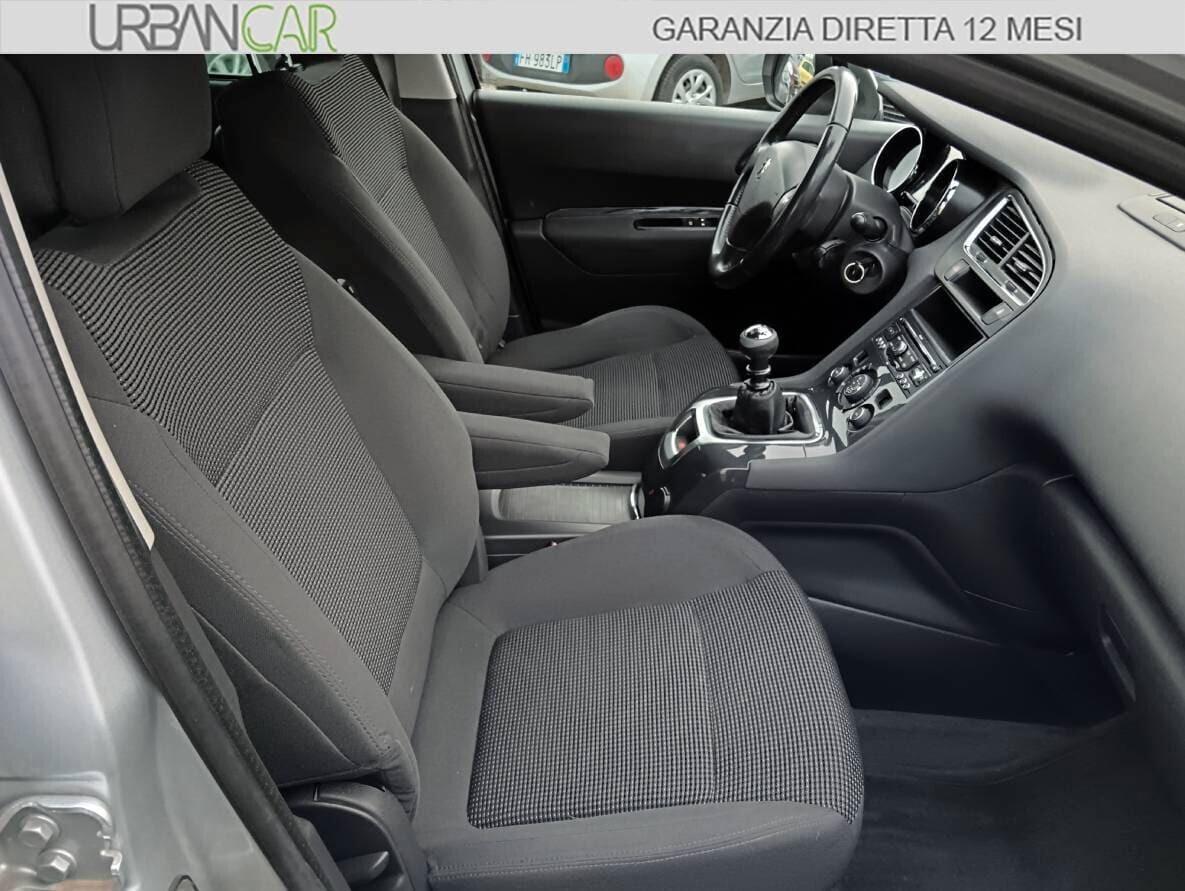 PEUGEOT 5008 1.6 HDI 110 cv 7 posti - GARANZIA