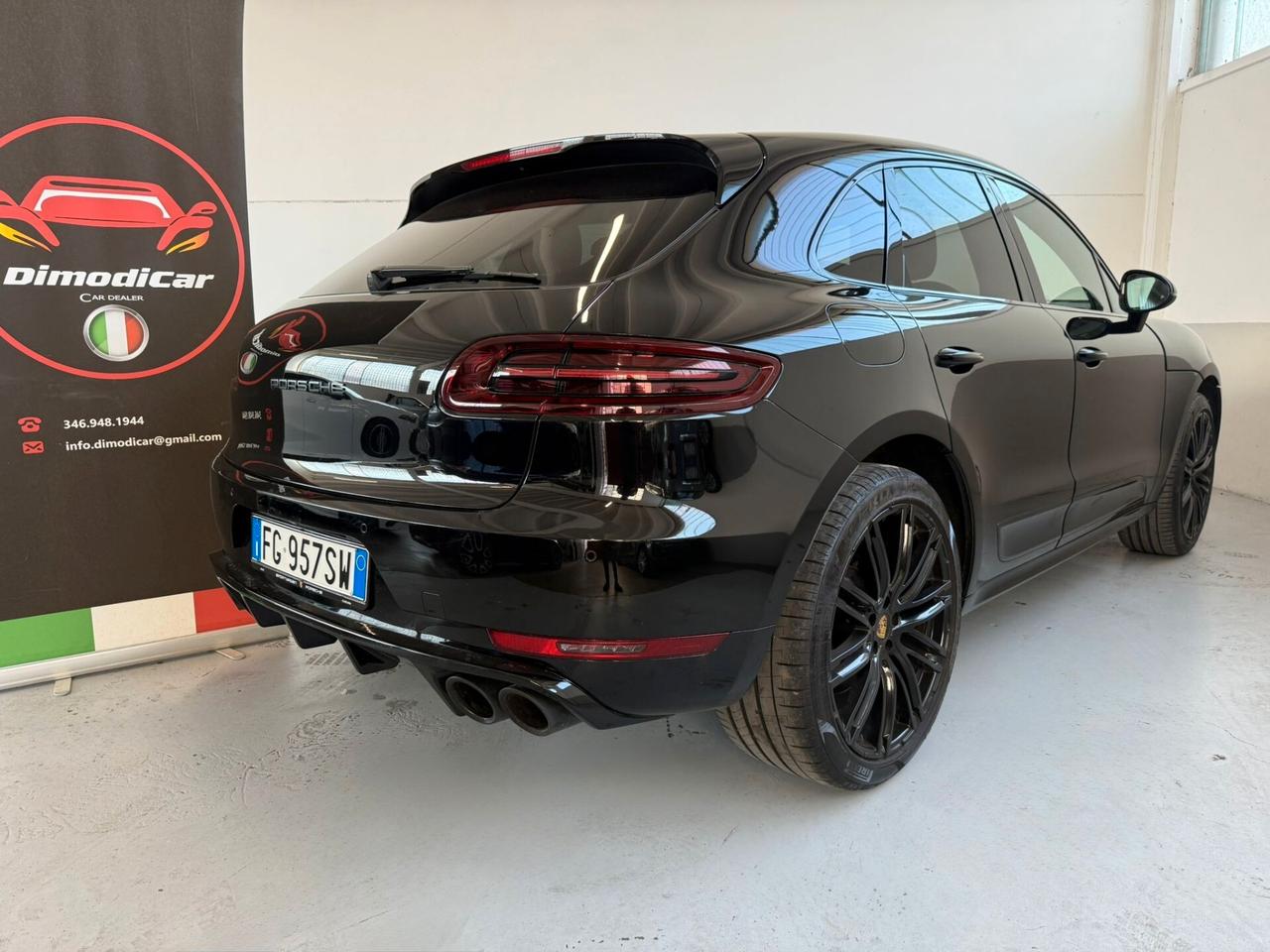 Porsche Macan 3.6 Turbo full optional GANCIO TRAINO+CHRONO+CARBO+SCARICO+DOPPIO TETTO