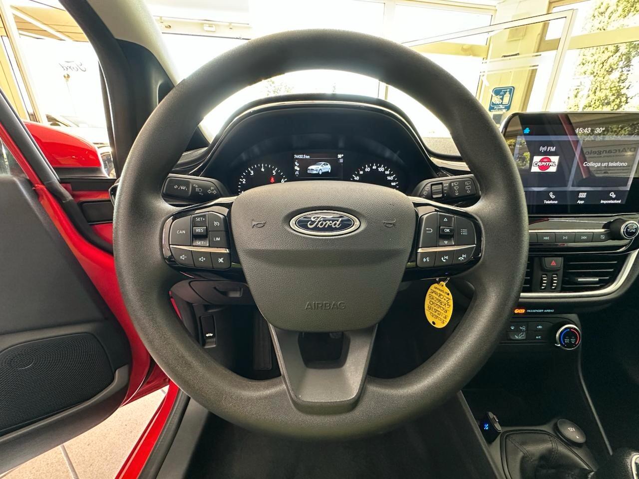 Ford Fiesta 1.1 75 CV 5 porte Plus GPL