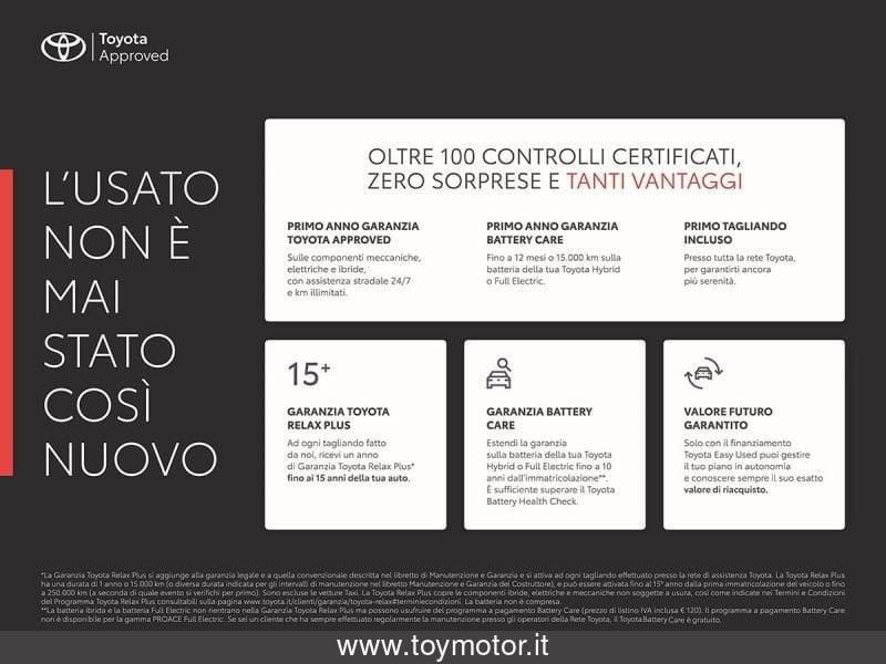 Toyota Aygo X 1.0 VVT-i 72 CV 5 porte Lounge S-CVT