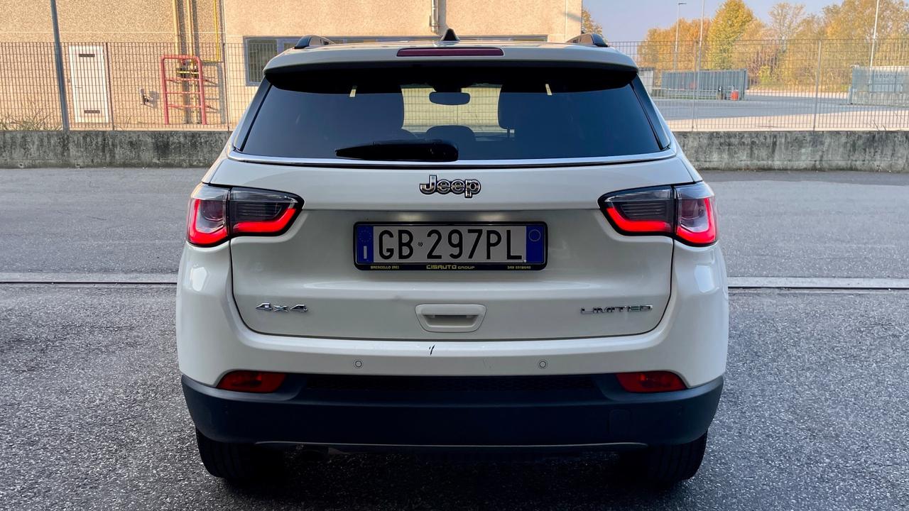 JEEP COMPASS 2.0 MULTIJET 4WD LIMITED 140CV - FULL LED, PELLE, NEOPATENTATI