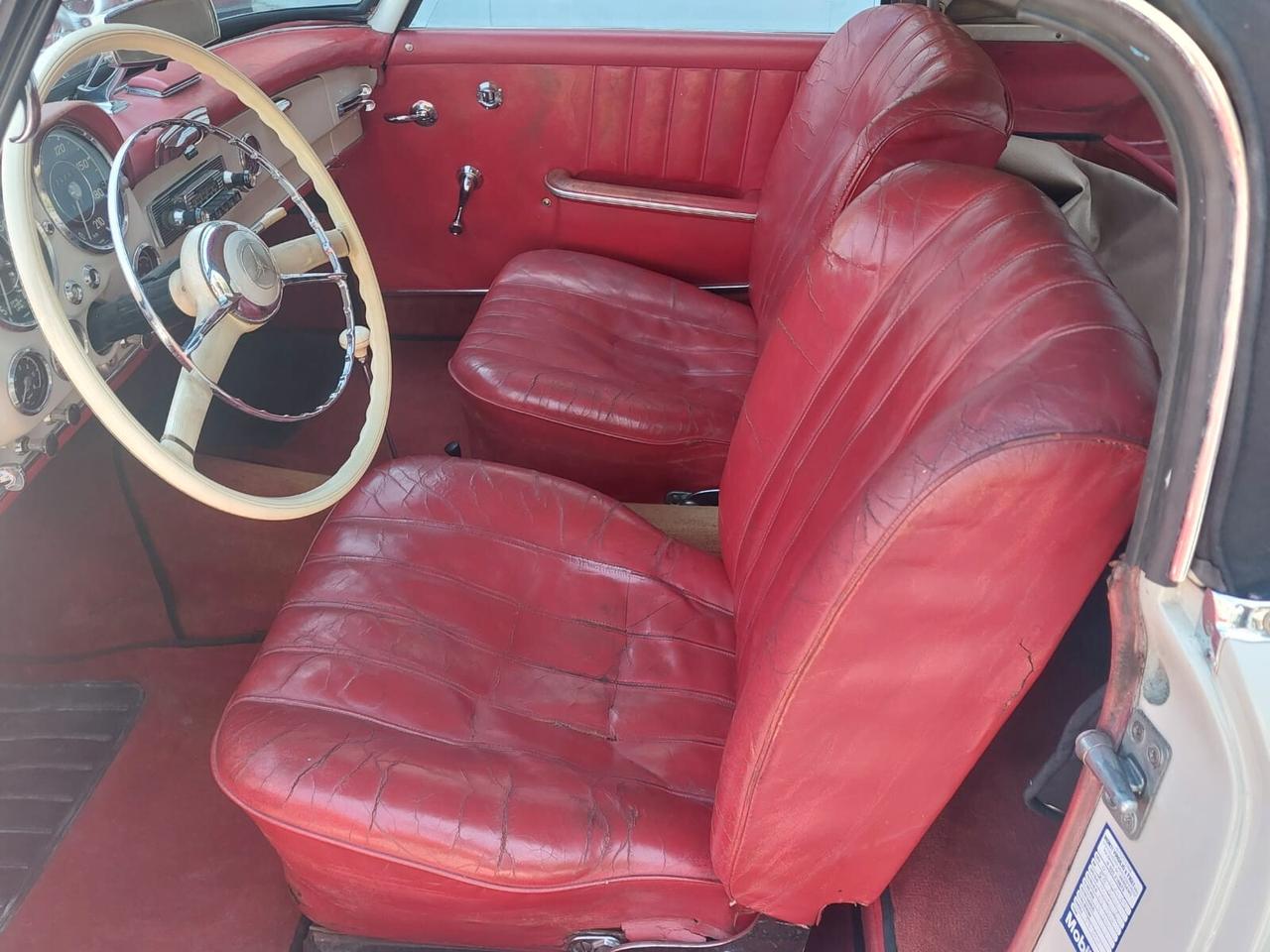 Mercedes-benz 190 SL con HardTop