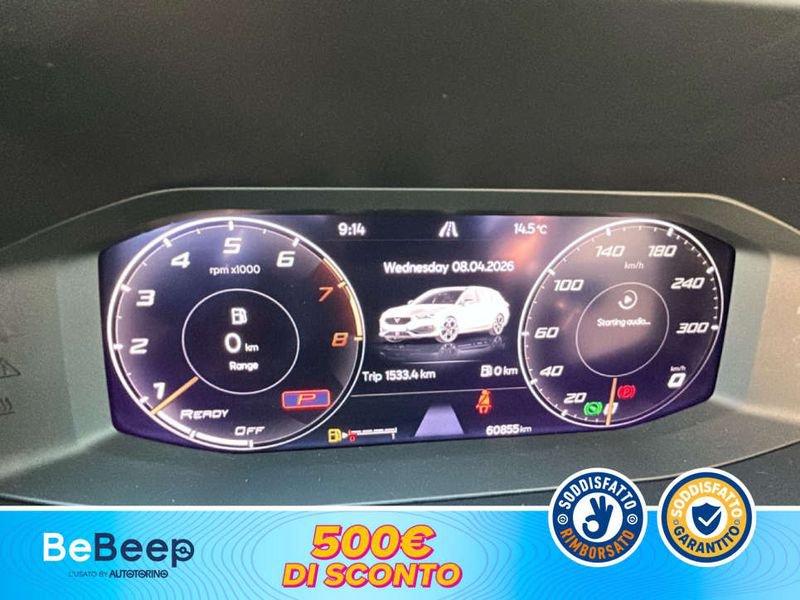 CUPRA Leon SPORTSTOURER 1.5 HYBRID 150CV DSG