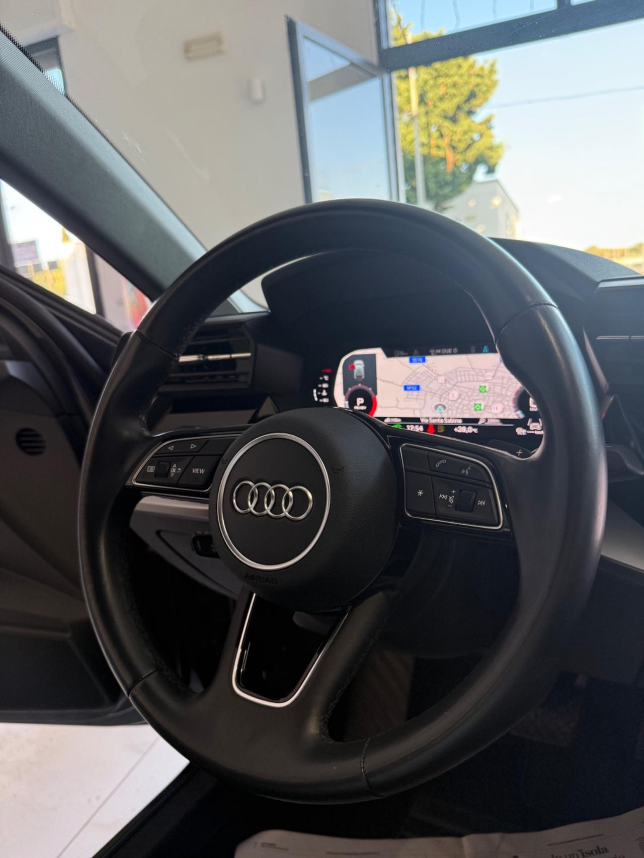 Audi A3 SPORTBACK 30 TDI s-tronic VIRTUAL COCKPIT,NAVI,FARI LED,APPLE CARPLAY, AZIENDALE ITALIA