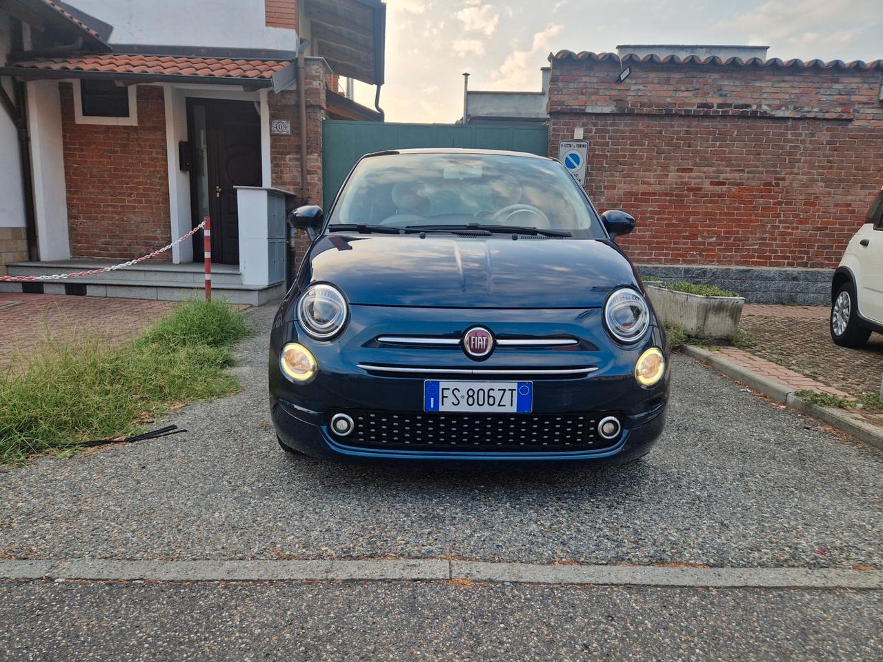 Fiat 500 1.2 70CV "46.400 km" Carplay, Sensori, Fendinebbia