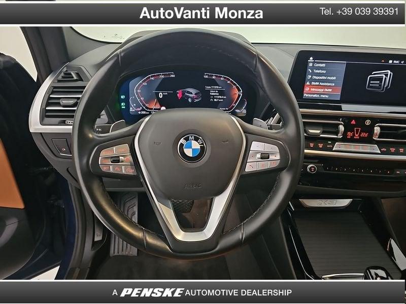 BMW X3 X3 sdrive18d mhev 48V auto
