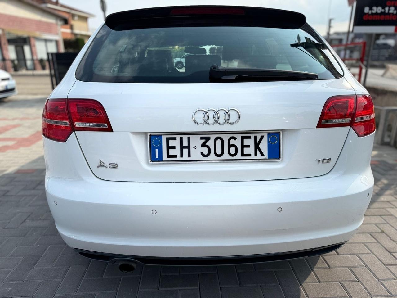Audi A3 SPB. 2.0 TDI F.AP. S tronic S-LINE 140CV TETTO APRIBILE