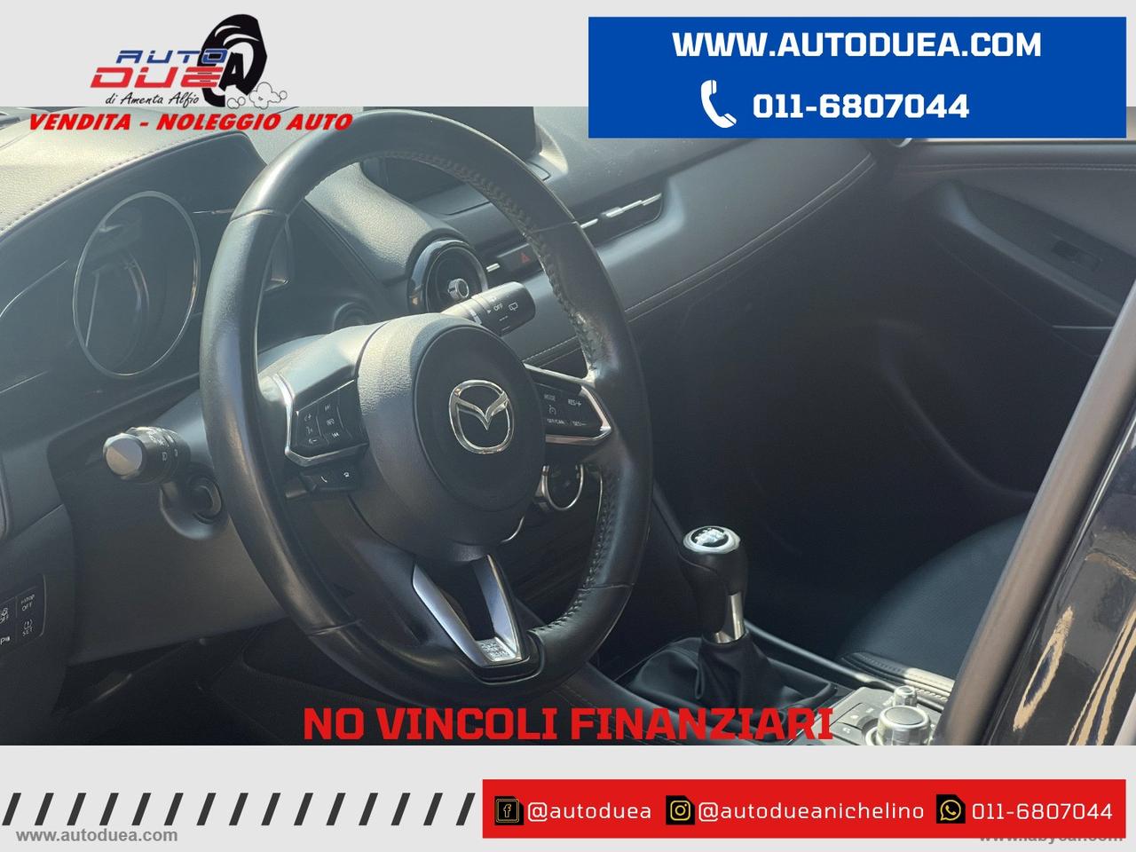 MAZDA CX-3 1.8L Skyactiv-D Exceed NO VINCOLI FINANZIARI