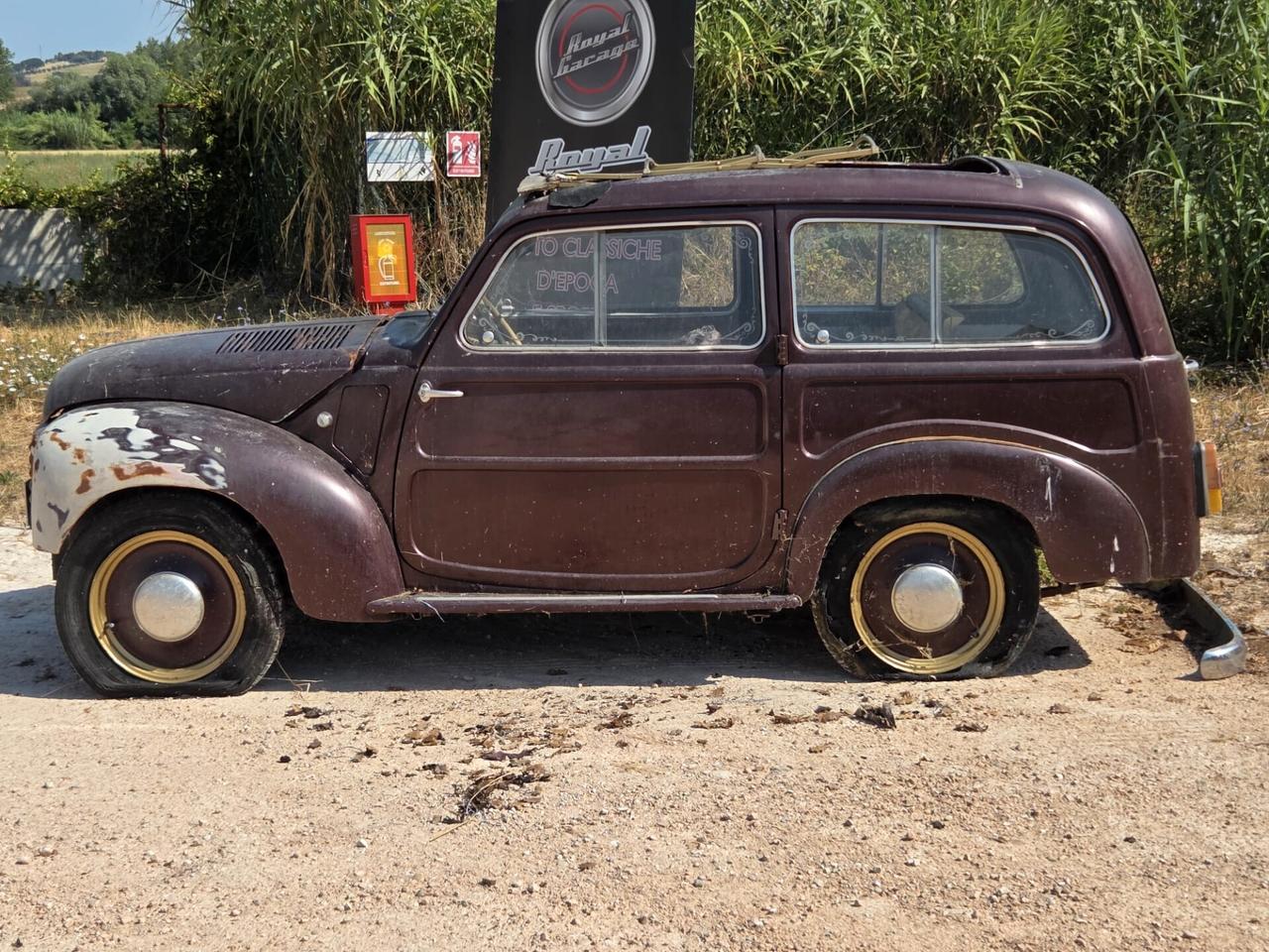 Fiat Topolino 500C BELVEDERE METALLICA -DA RESTAURO-