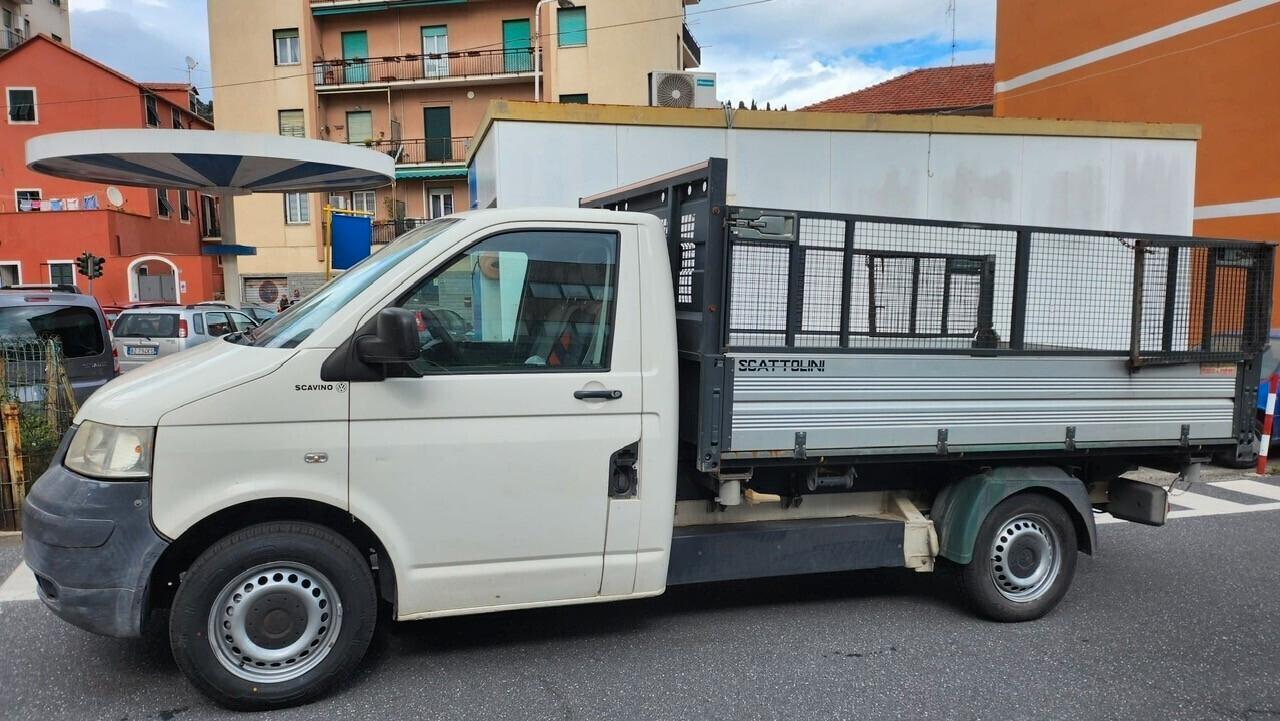 VW TRANSPORTER CASSONE RIBALTABILE TRILATERALE