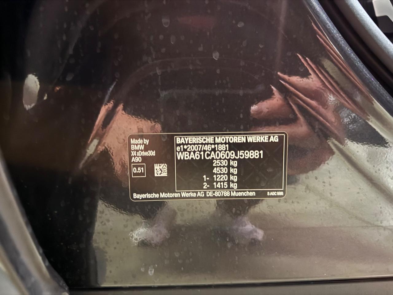 Bmw X4 xDrive30d 48V