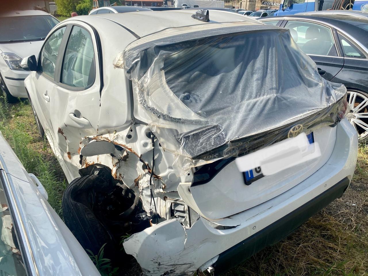 Toyota Yaris 1.5 Hybrid 5 porte Active Incidentata