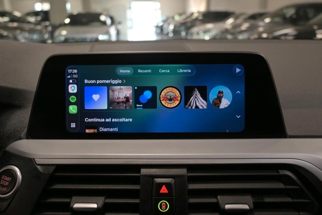 BMW X3 20D 190CV STEPTRONIC 48V X-DRIVE BUSINESS ADVANTAGE ( FARI LED - CRUISE - CLIMA TRIZONA - NAVI - CARPLAY - PARK ASSISTANT - TELECAMERA 360 - CERCHI 18 )