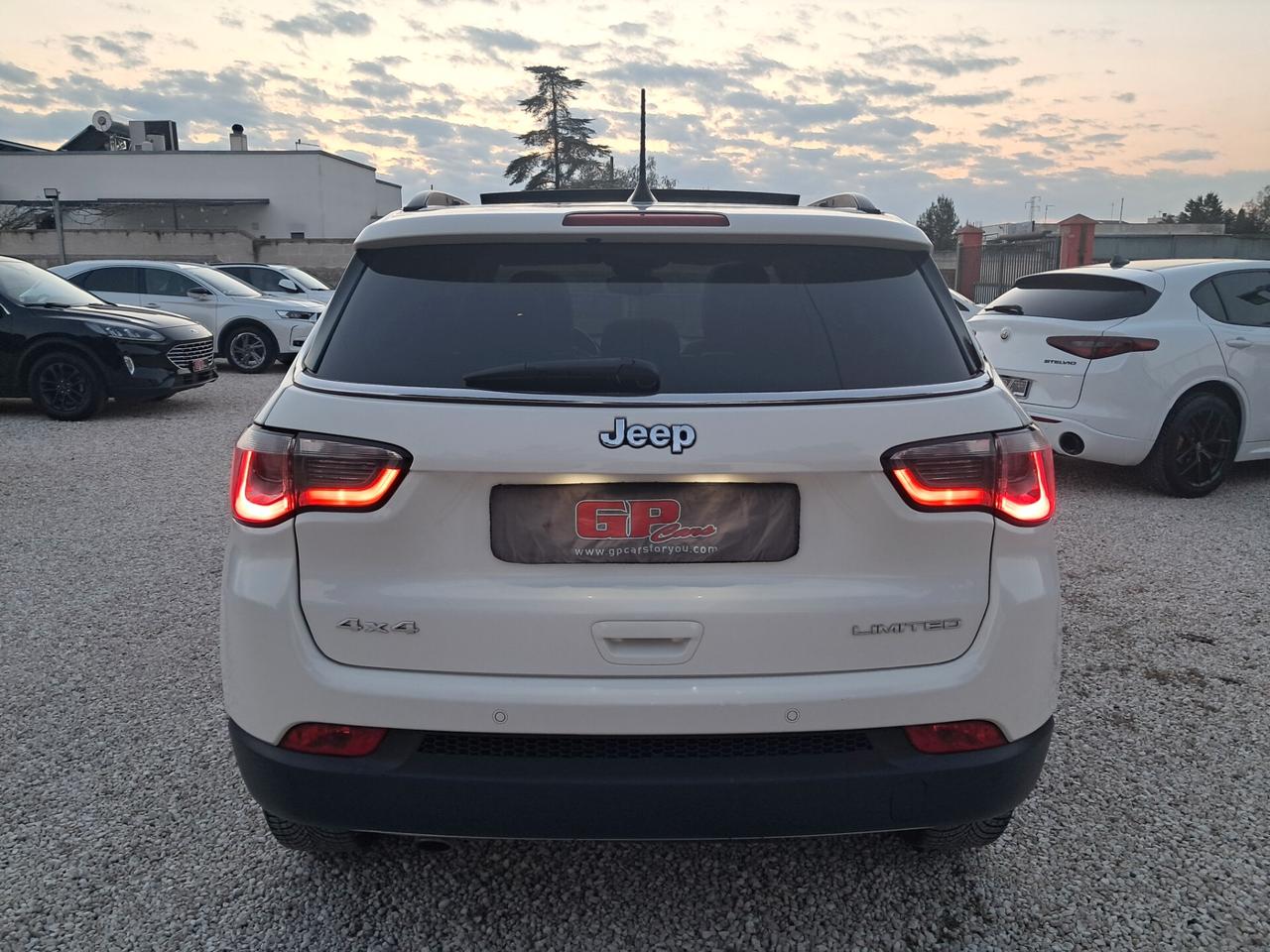 JEEP COMPASS 2.0 Mtj 140cv Limited*TETTO*XENON*LED*PELLE