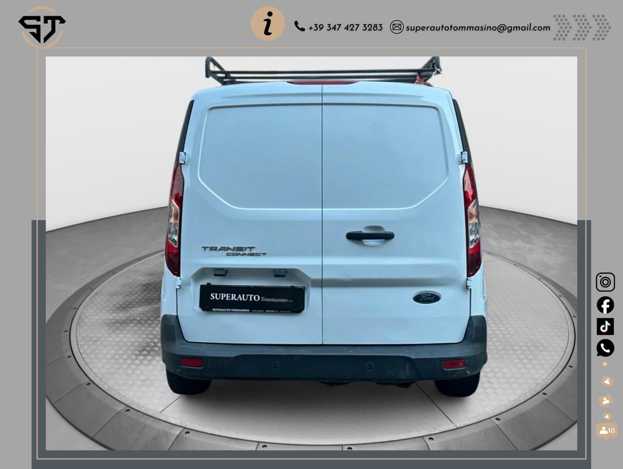 Ford Transit Connect 1.5 TDCi 120 CV PC 3 Posti