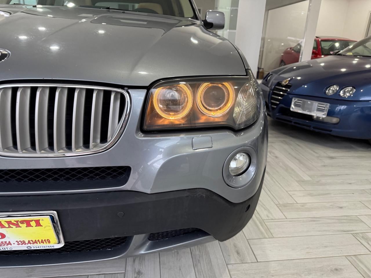 Bmw X3 2.0D XDRIVE LUXURY+TETTO/NAVI IPERFULL2008