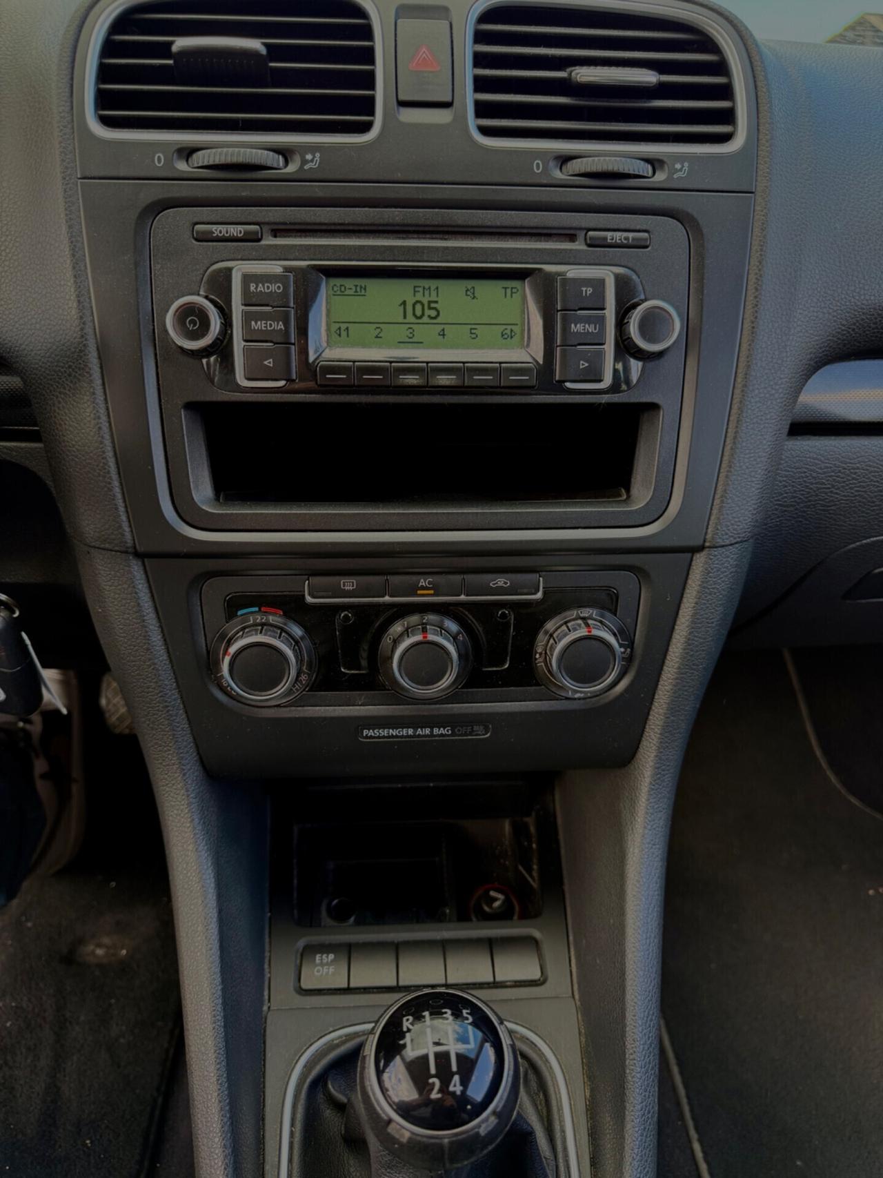 Volkswagen Golf 1.6 Euro5 NEOPATENTATI uniproprietà