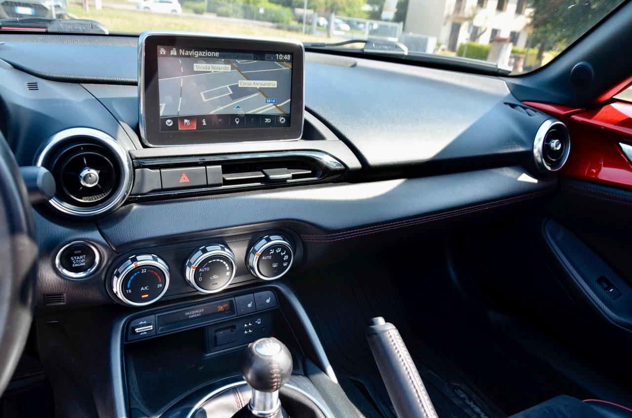 MAZDA MX-5 2.0 SPORT I-ELOOP 160cv, UFF ITALIANA, EURO 6B, AUTOBLOCCANTE, BILSTEIN, HI-FI BOSE, PERMUTE