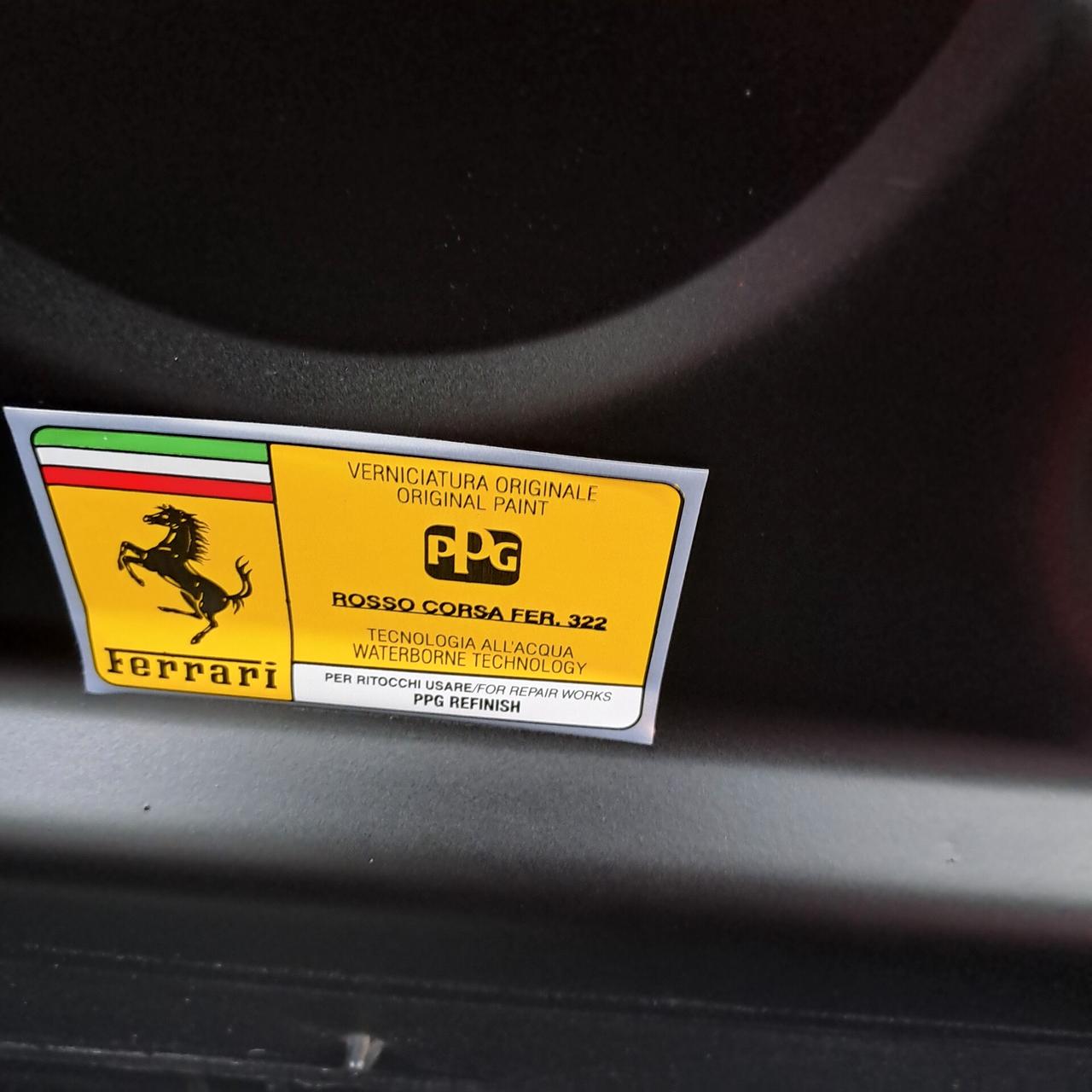 Ferrari F430 Sedili CARBONIO - Tagliandi FERRARI