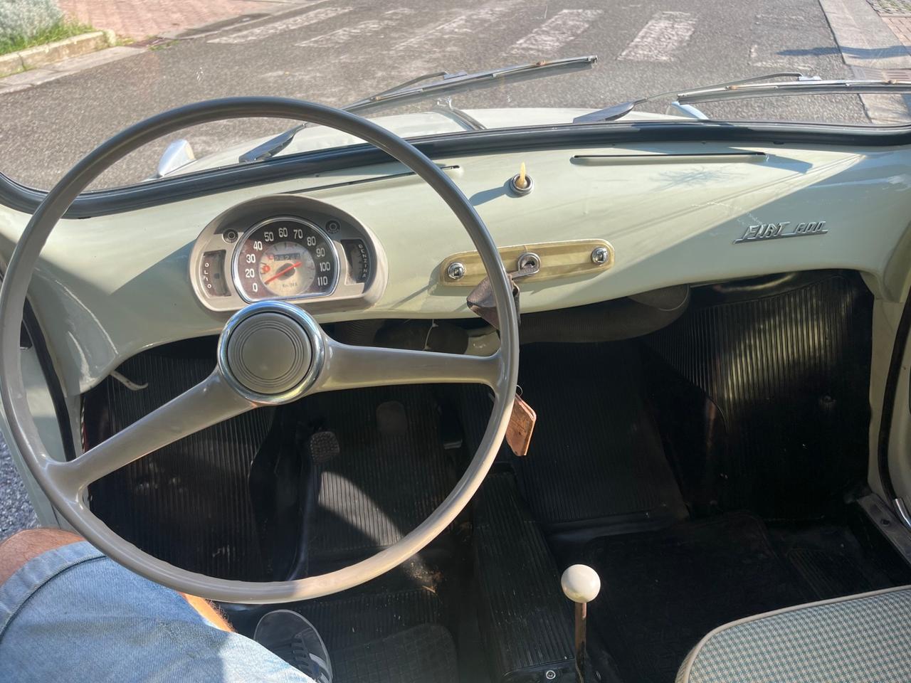 Fiat 600 Prima serie vetri scorrevoli - 1956
