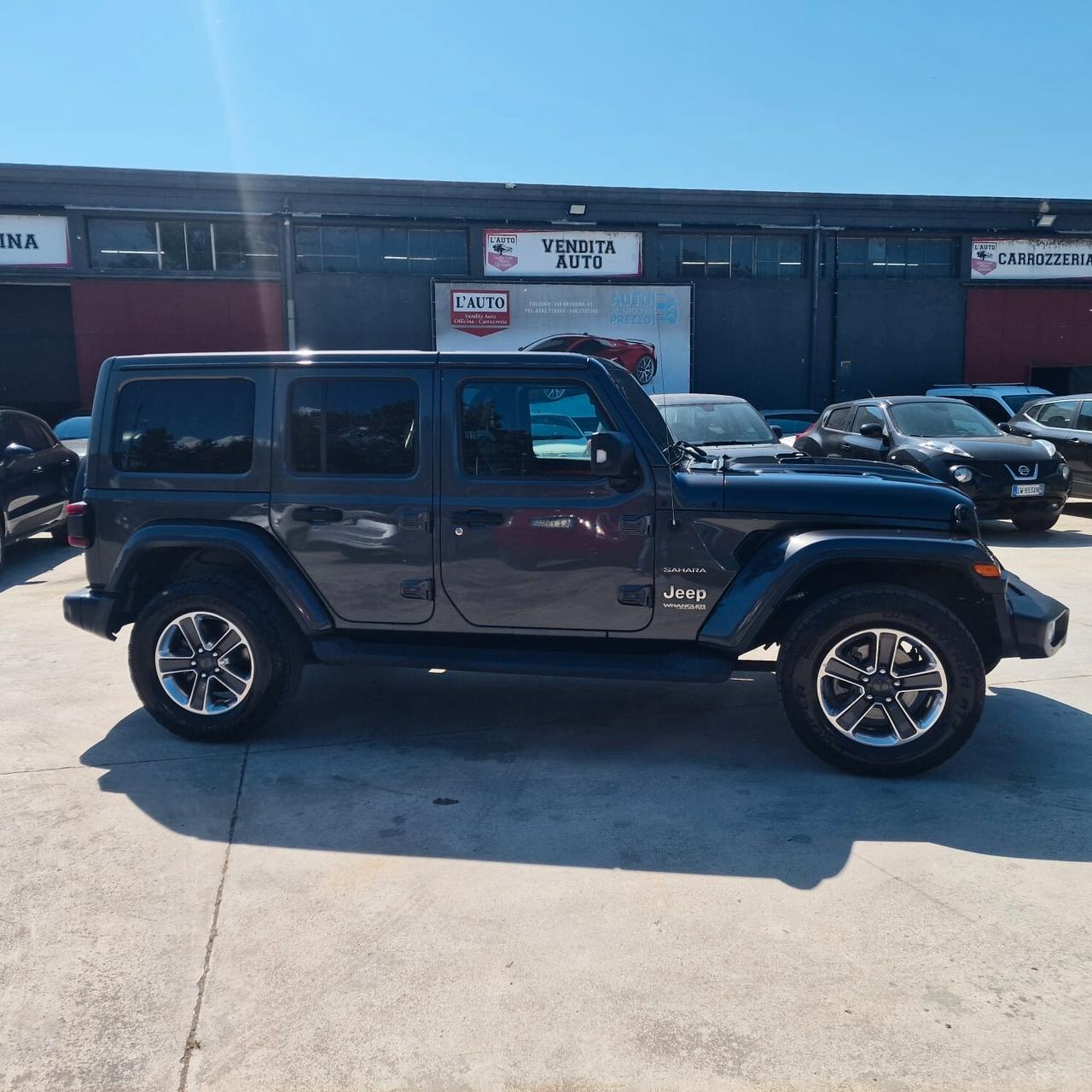 Jeep Wrangler Unlimited 2.2 Mjt II Sahara UNICO PROPRIETARIO