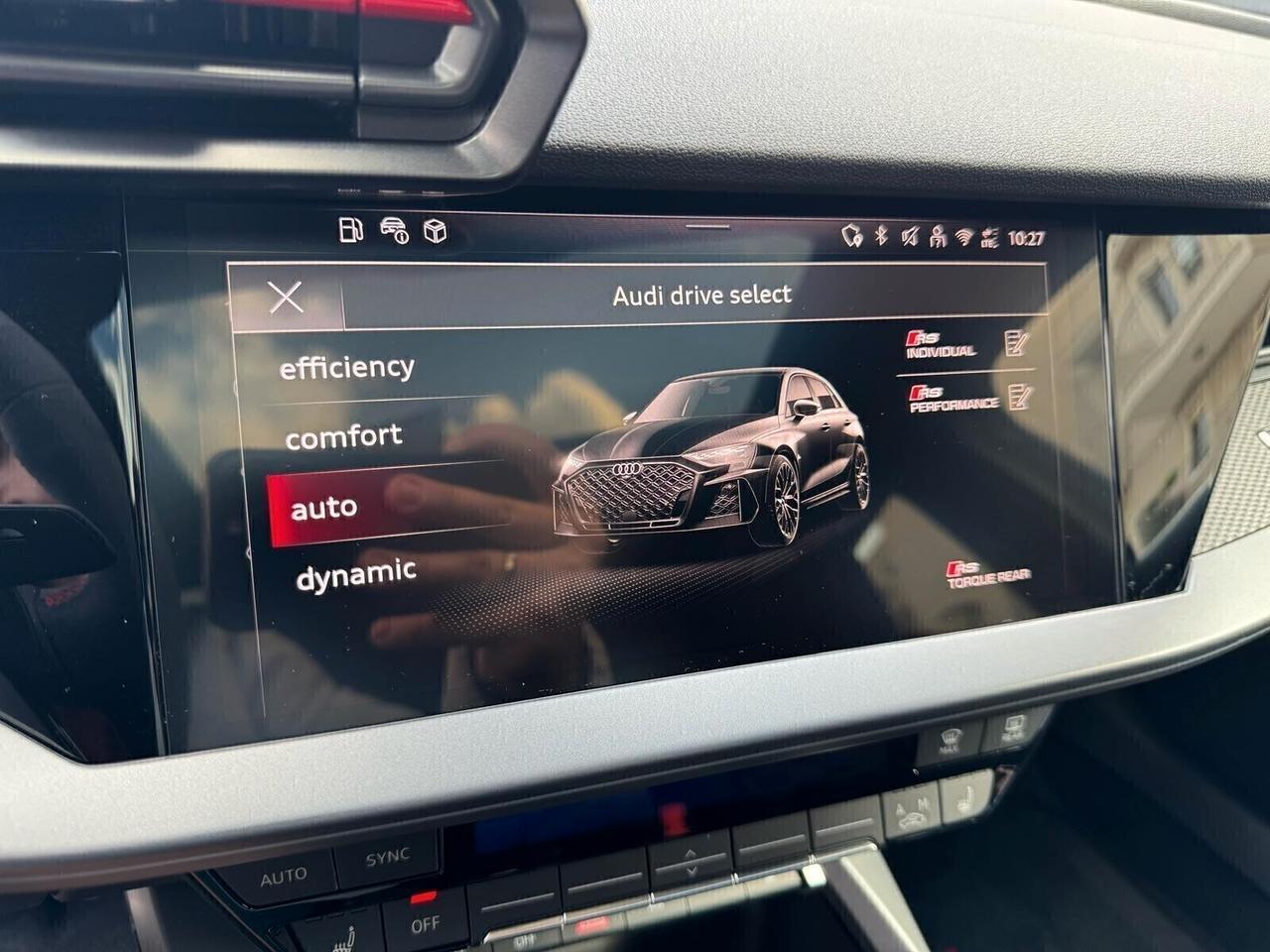 AUDI RS3 SPORTBACK MY25 2.5 TFSI QUATTRO 400 CV,TETTO,FULL
