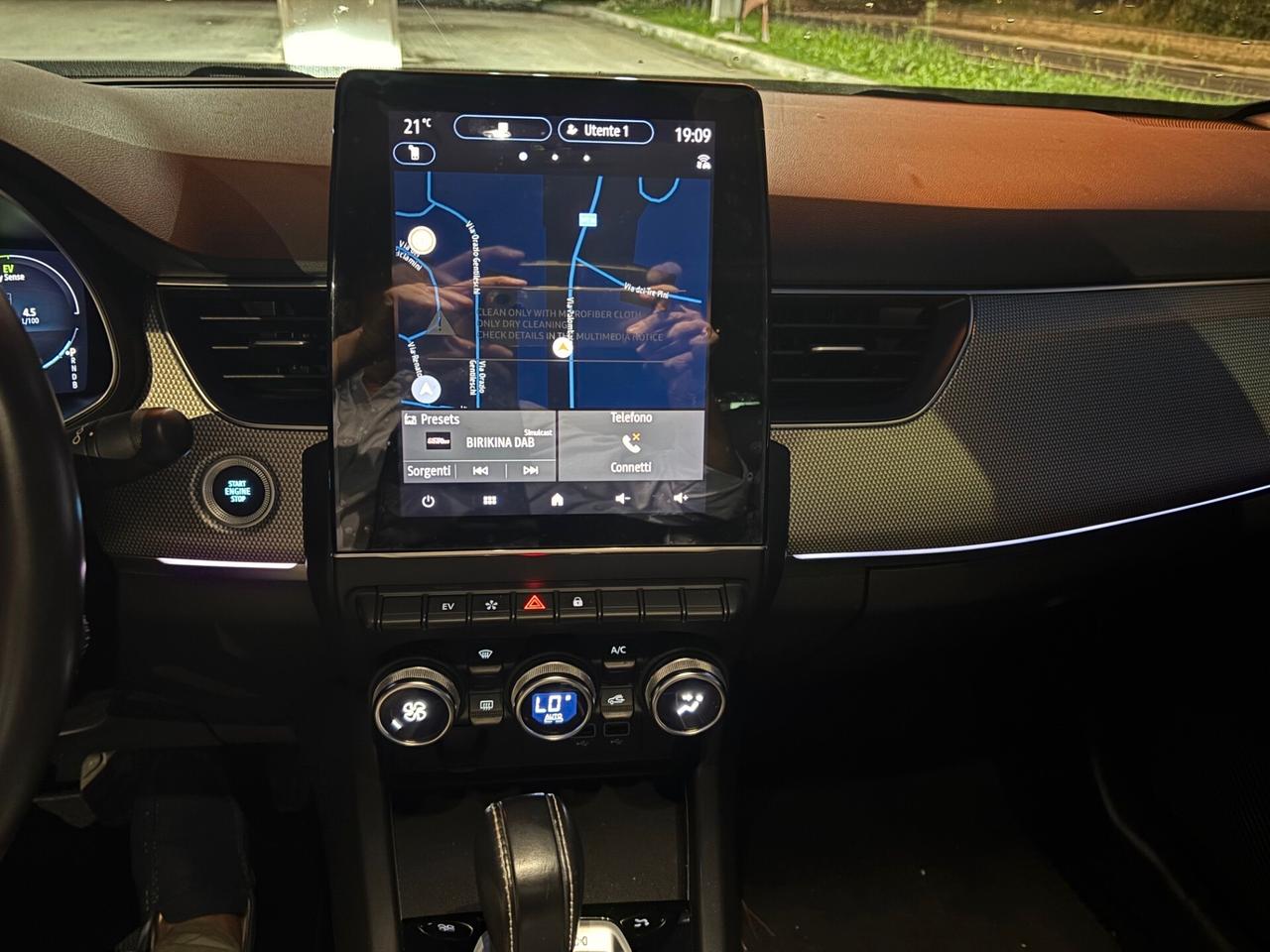 Renault Arkana Full Hybrid E-Tech 145 CV Engineered Fast Track TETTO PREZZO VERO, TUTTI I TAGLIANDI RENAULT!