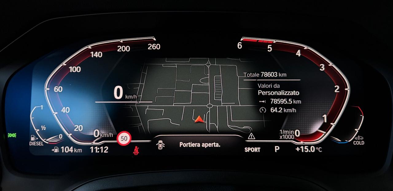 BMW 330 M-Sport Xdrive 3.0cc 286cv Tetto apribile Finanziabile