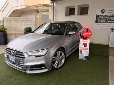 AUDI - A3 Sportback S3 Sportback 2.0 tfsi quattro 300cv s-tronic