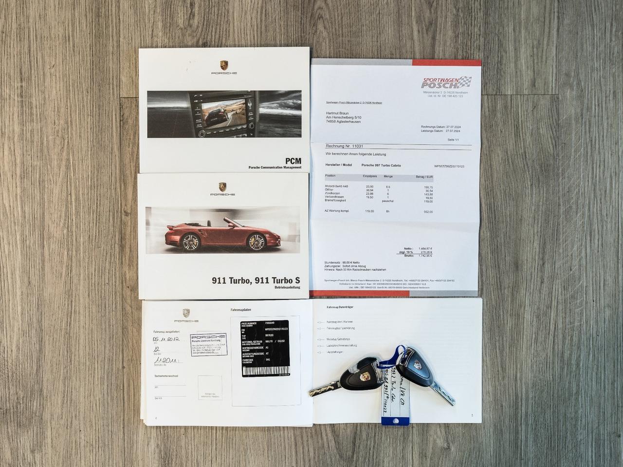 Porsche 911 TURBO CABRIOLET - PDK