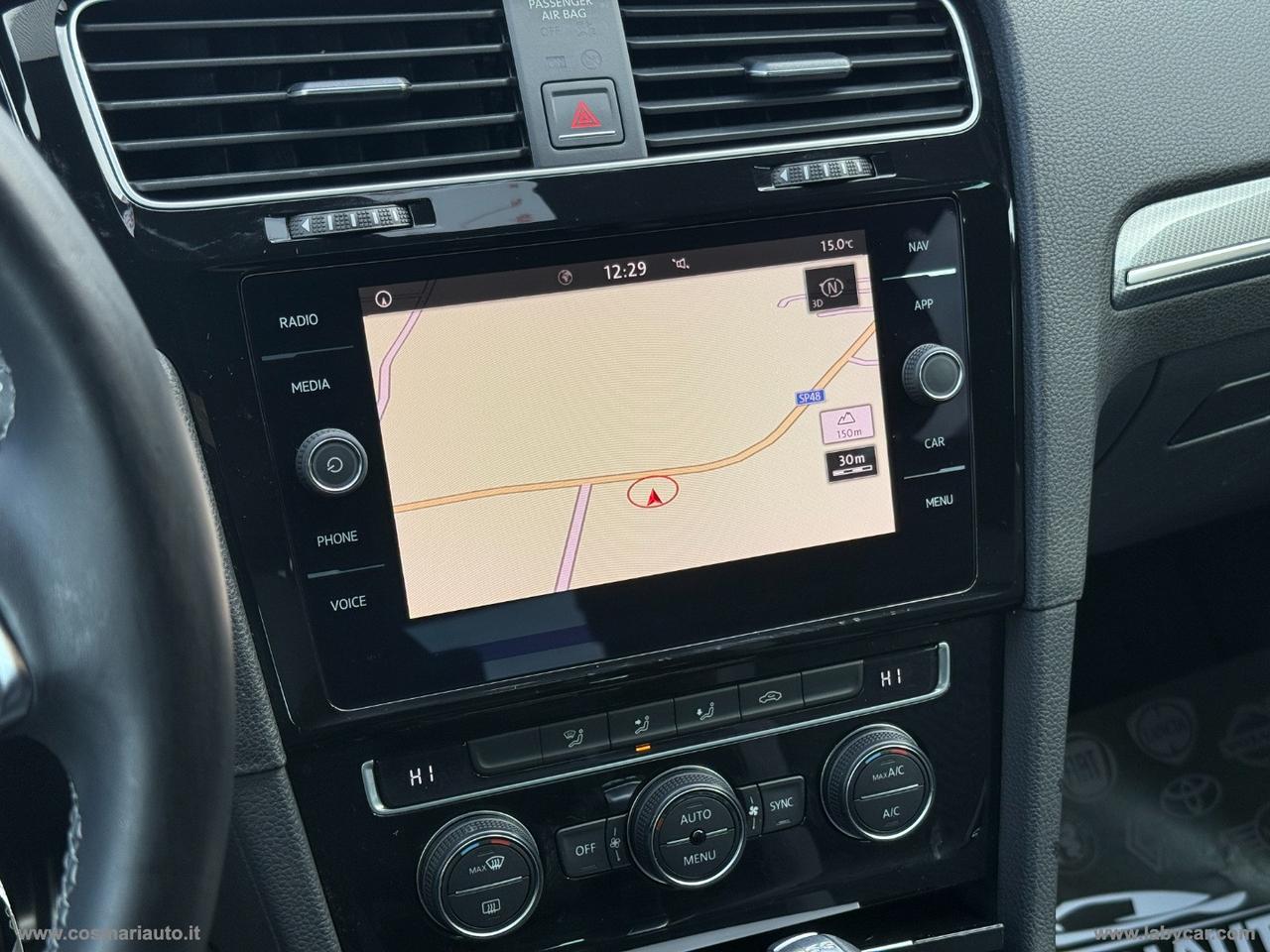 VOLKSWAGEN Golf 1.6 TDI 115CV DSG R LINE