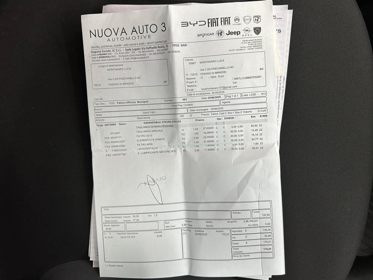 Fiat Panda 1.2 GPL 69CV UNICO PROPRIETARIO