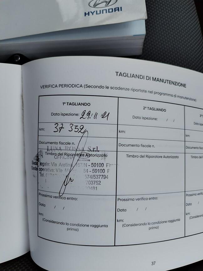 Hyundai i20 1.2 5 porte Connectline 81000km 6/2019 tagliandata