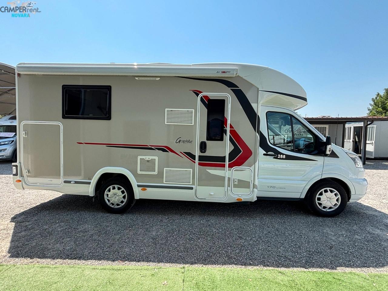 CHALLENGER GRAPHITE EDITION 288 170 automatic - Semintegrale con letto nautico in coda e cambio automatico