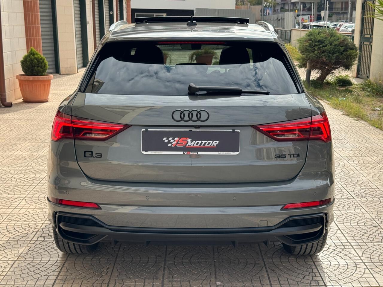AUDI Q3 35 TDI S LINE S-TRONIC TETTO/MATRIX/PELLE/LED MULTICOLOR