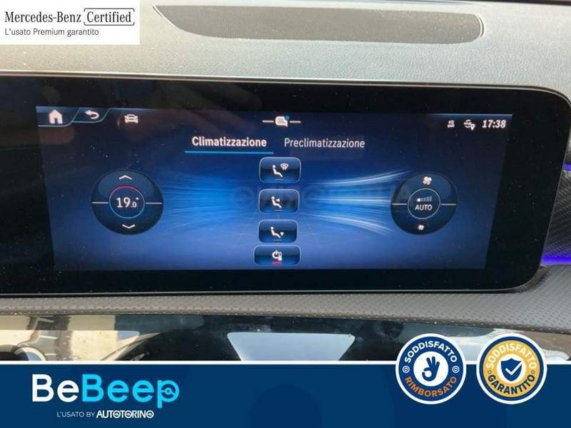 Mercedes-Benz Classe A A 250 E PHEV PROGRESSIVE ADVANCED PLUS AUTO