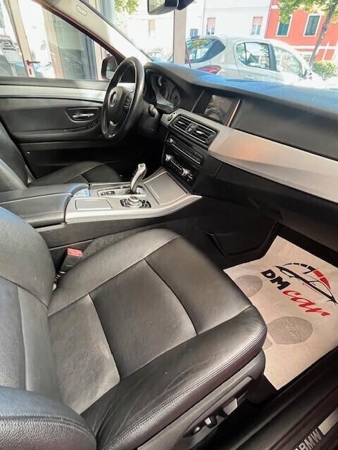 BMW 520 D 184 CV TOURING LUXURY PELLE TOTALE AUTOMATICO NAVI CERCHI SEDILI ANT. A REGOLAZIONE ELETTRICA