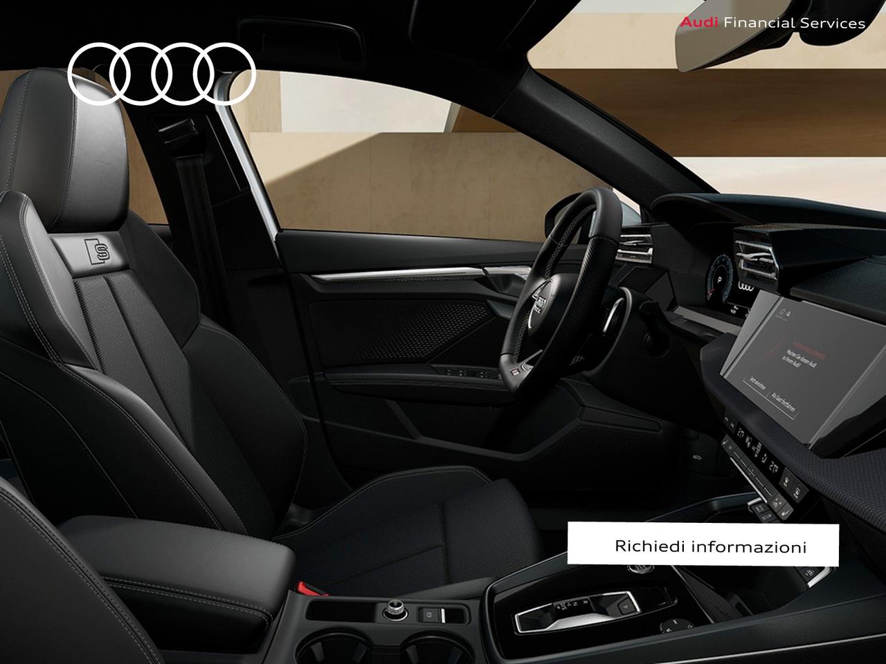 Audi A3 sportback 1.5 tfsi mhev s line edition 150cv s-tronic