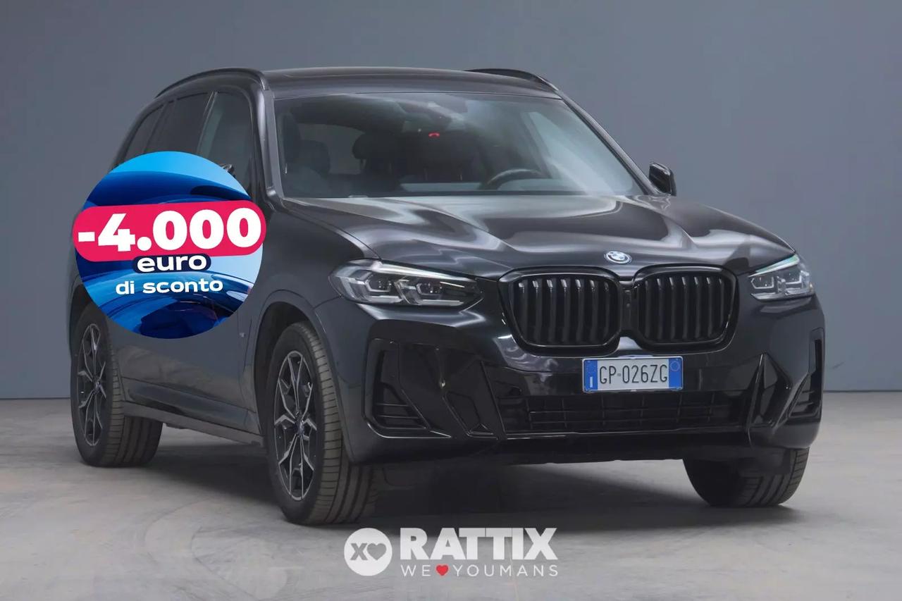 BMW X3 30e 2.0 PHEV Msport xDrive Auto + tetto apribile