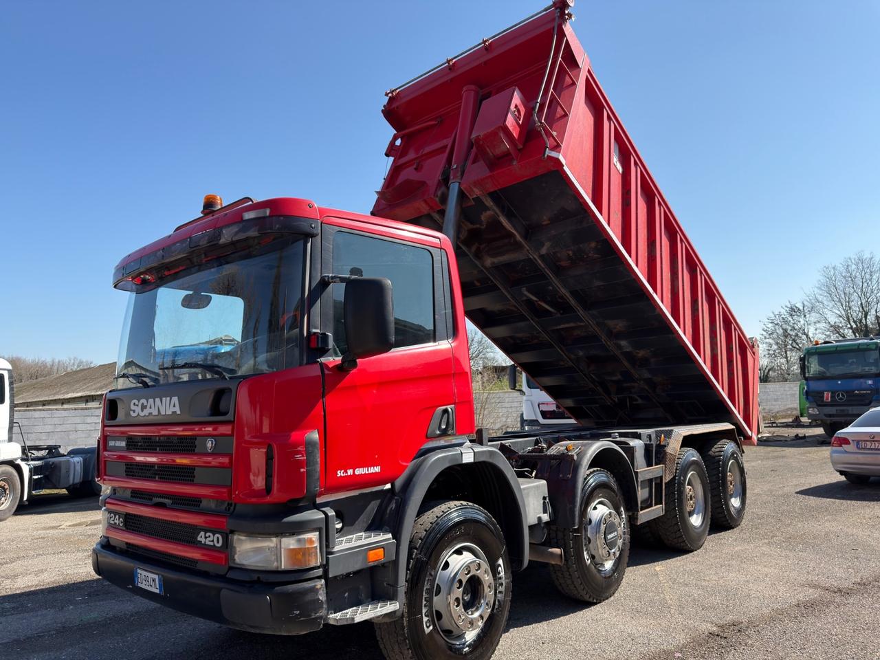Scania 124c420 8x4