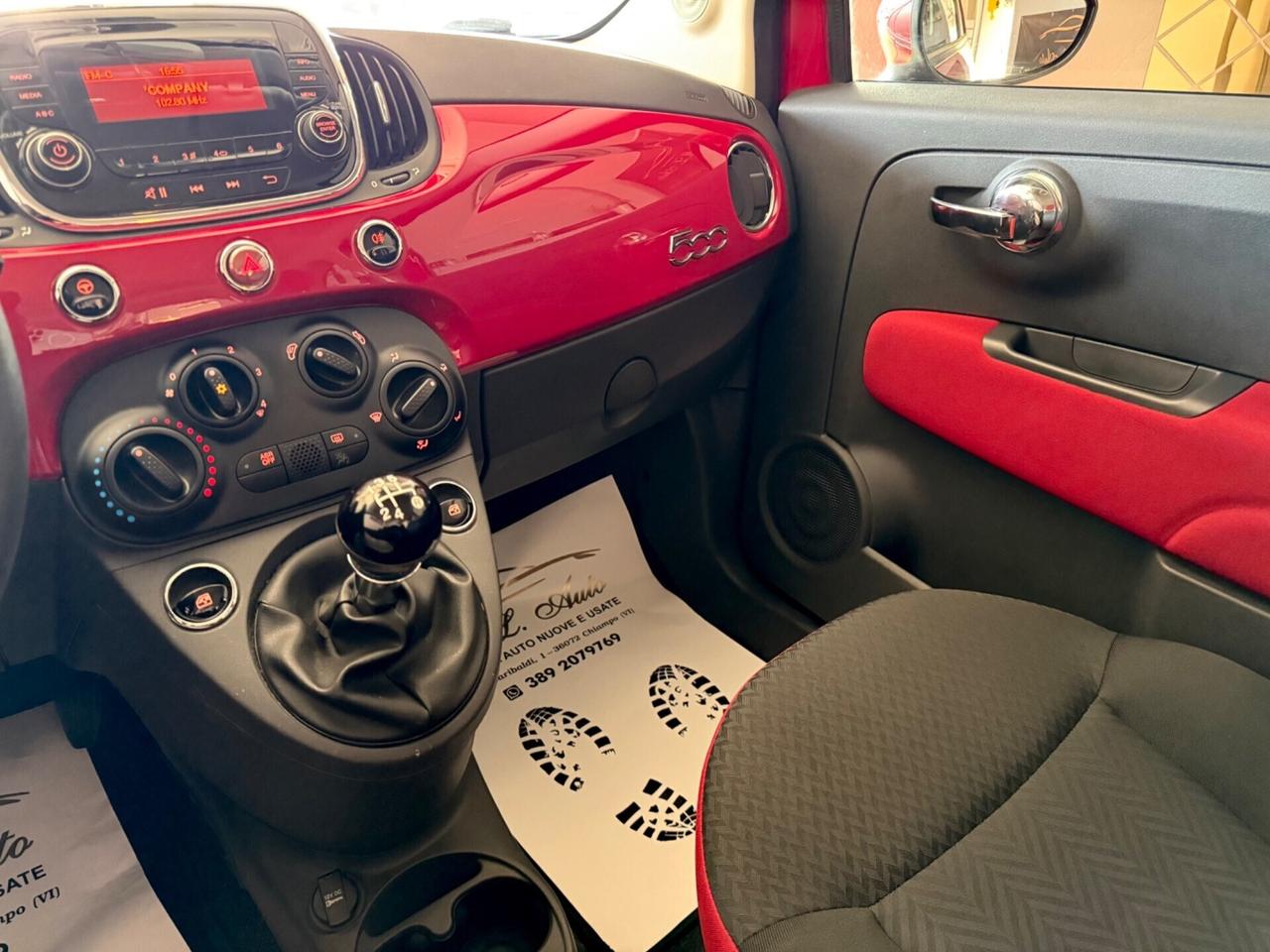 Fiat 500 1.2 **UNICO PROPRIETARIO** Solo 80 MILA K