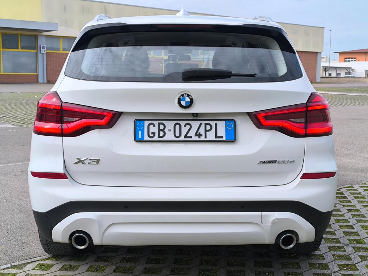 BMW X3 XDRIVE 2.0 DIESEL 190cv 07/20 KM 99.000 TAGLIANDI BMW LED/NAV/SENS.ANT POST/