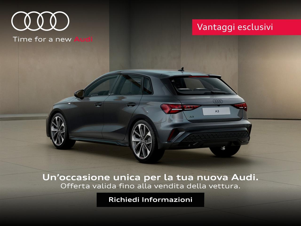 Audi A3 sportback 35 1.5 tfsi mhev s line edition s-tronic