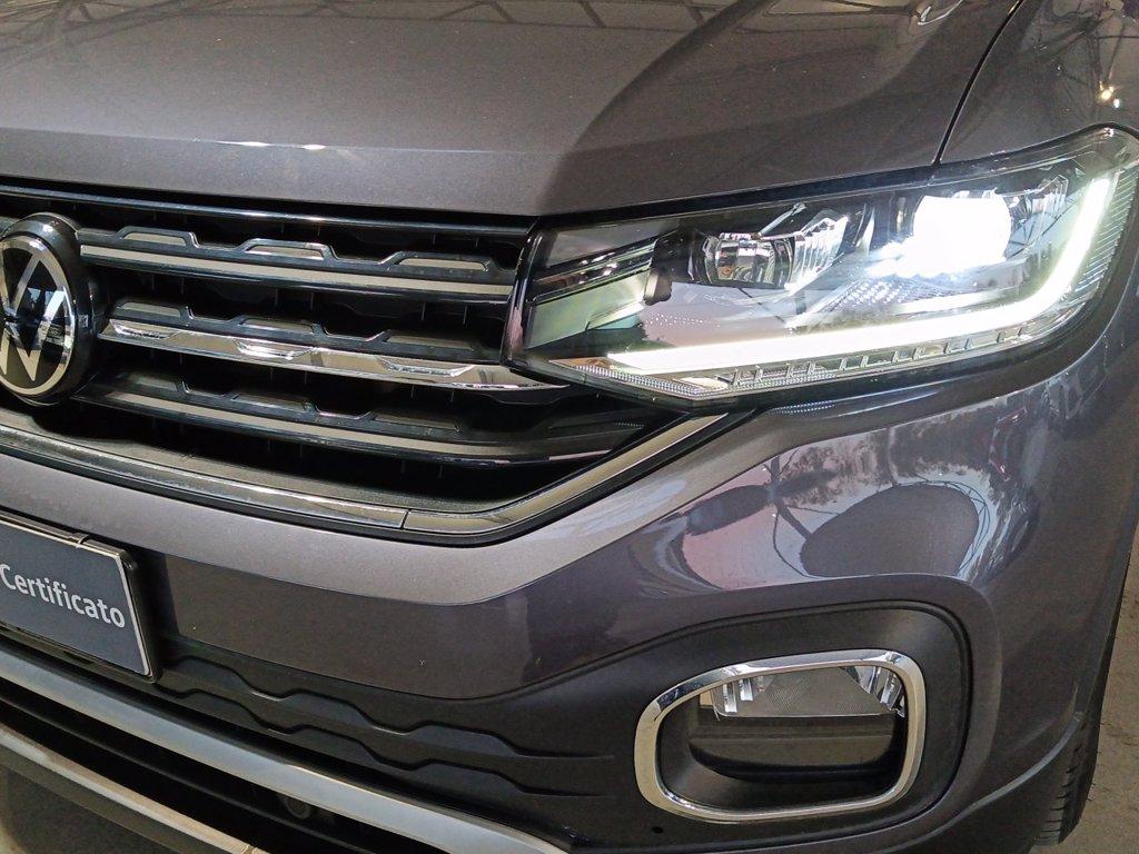 VOLKSWAGEN T-cross 1.0 tsi advanced 110cv del 2022