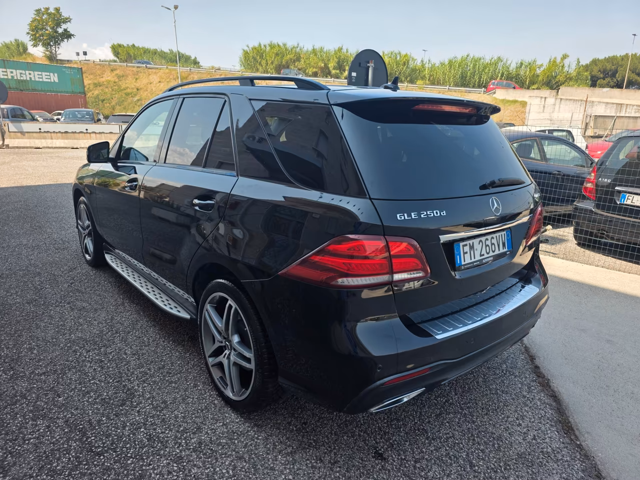 Mercedes-benz GLE 250 premium strafulll pedane pelle